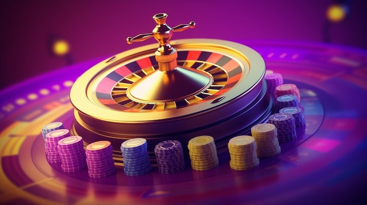 Bandar Poker table displayed on mobile phone screen
